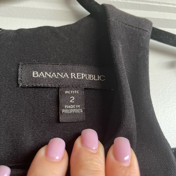 Banana Republic Black Dress (Size 2 Petite) - Picture 3 of 3